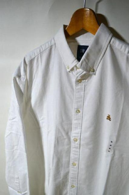 新品 GAP ギャップ オックスフォード ブラナンベア ビッグシャツ ホワイト M メンズ ボタンダウン オーバーサイズ 未使用 < ブランド 新品 GAP ギャップ オックスフォード ブラナンベア ビッグシャツ ホワイト M メンズ ボタンダウン オーバーサイズ 未使用 < ブランドの
