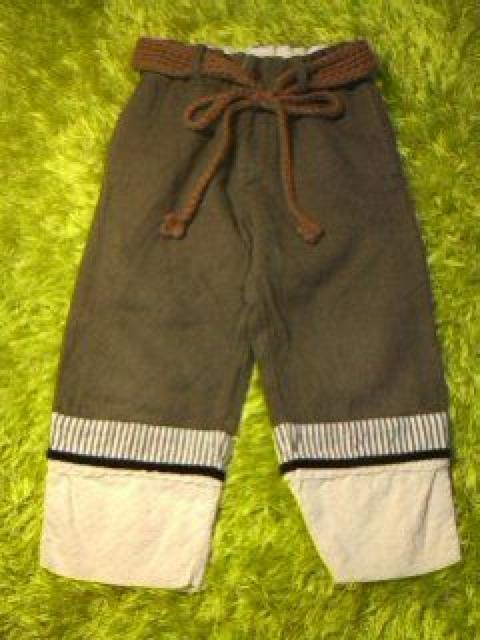 ●UNICA● ニットベルトナチュラルパンツ110美品 < ブランド ●UNICA● ニットベルトナチュラルパンツ110美品 < ブランドの