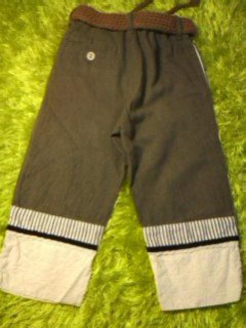 ●UNICA● ニットベルトナチュラルパンツ110美品 < ブランド ●UNICA● ニットベルトナチュラルパンツ110美品 < ブランドの