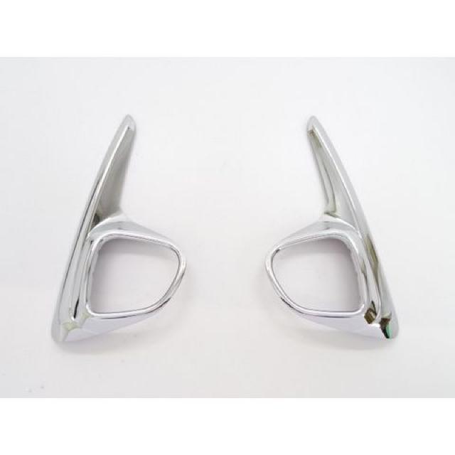 トヨタ クロームメッキ フォグライトカバー パネル Vitz 後期 130 135 ハイブリット < 自動車/バイク トヨタ クロームメッキ フォグライトカバー パネル Vitz 後期 130 135 ハイブリット < 自動車/バイク