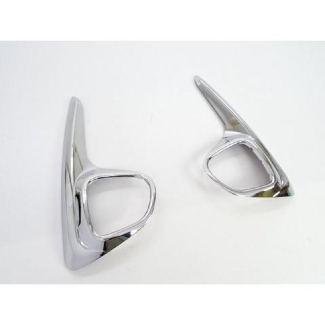 トヨタ クロームメッキ フォグライトカバー パネル Vitz 後期 130 135 ハイブリット < 自動車/バイク トヨタ クロームメッキ フォグライトカバー パネル Vitz 後期 130 135 ハイブリット < 自動車/バイク