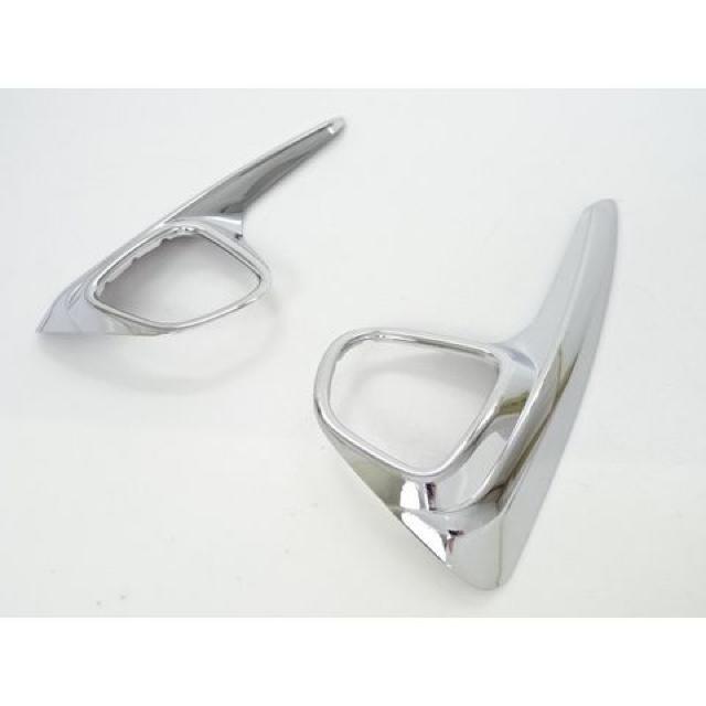 トヨタ クロームメッキ フォグライトカバー パネル Vitz 後期 130 135 ハイブリット < 自動車/バイク トヨタ クロームメッキ フォグライトカバー パネル Vitz 後期 130 135 ハイブリット < 自動車/バイク