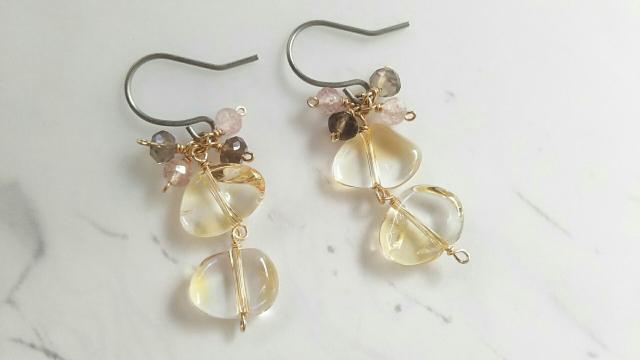 14kgf*秋の木漏れ日のピアス* 19036 < 女性アクセサリー/時計 14kgf*秋の木漏れ日のピアス* 19036 < 女性アクセサリー/時計の