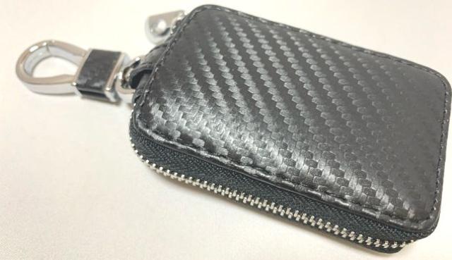 スマートキーケース type9 ブラック  本革風 < 自動車/バイク スマートキーケース type9 ブラック  本革風 < 自動車/バイク