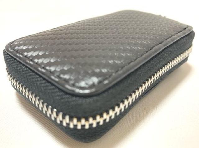 スマートキーケース type9 ブラック  本革風 < 自動車/バイク スマートキーケース type9 ブラック  本革風 < 自動車/バイク