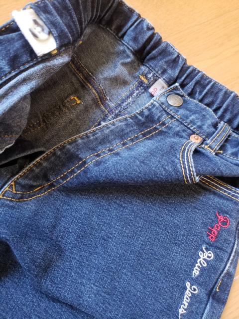☆美品☆pappパプ☆ストレッチストレートジーンズ☆130 < キッズ/ベビー  ☆美品☆pappパプ☆ストレッチストレートジーンズ☆130 < キッズ/ベビーの