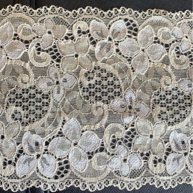 花柄レースワイド13cm長さ約3.5m+7.5m < ペット/手芸/園芸  花柄レースワイド13cm長さ約3.5m+7.5m < ペット/手芸/園芸の