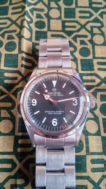 希少 インキピオ 腕時計 アンティーク  EX-1モデル < 男性アクセサリー/時計  希少 インキピオ 腕時計 アンティーク  EX-1モデル < 男性アクセサリー/時計の