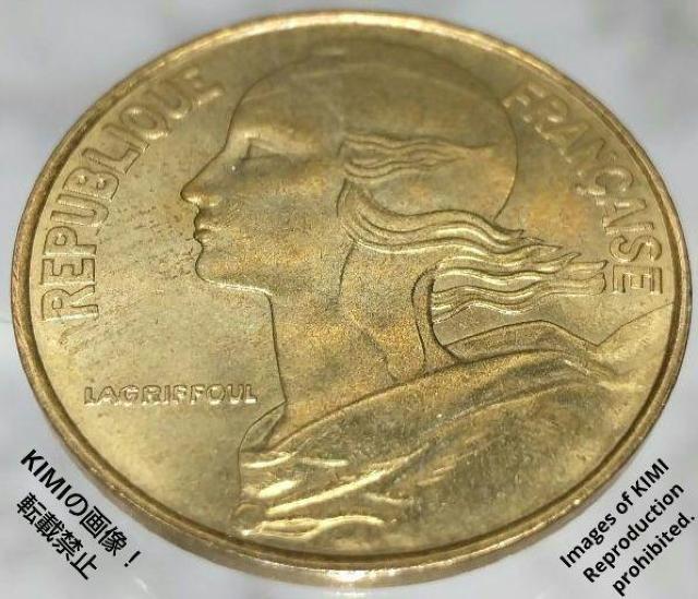20サンチーム硬貨 直径23.4mm フランス 1973年 マリアンヌピエフォール キュプロ アルミ ニッケル 貨幣 コイン 古銭 < ホビー  20サンチーム硬貨 直径23.4mm フランス 1973年 マリアンヌピエフォール キュプロ アルミ ニッケル 貨幣 コイン 古銭 < ホビーの
