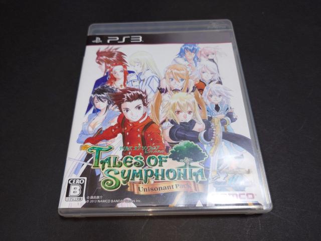 PS3 テイルズオブシンフォニア ユニゾナントパック / TOS グリーティングカード・チラシ付き < ゲーム本体/ソフト  PS3 テイルズオブシンフォニア ユニゾナントパック / TOS グリーティングカード・チラシ付き  < ゲーム本体/ソフトの