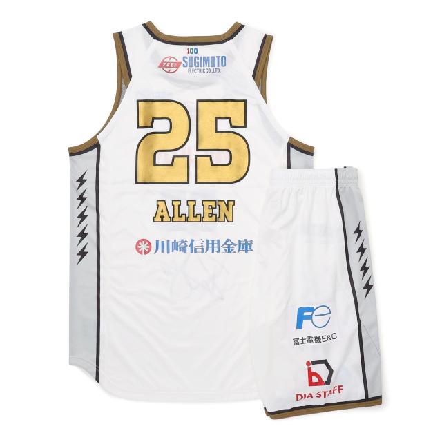 #25 ���X�R�E�A�����I�蒅�p 2024-25�I�[�Z���e�B�b�N���j�t�H�[��(AWAY�j�㉺�Z�b�g(���M�T�C������)