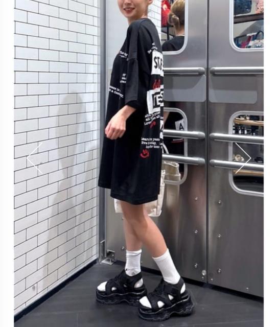 ロデオクラウンズ ★PATCH DESIGN ワンピース(黒) < ブランド ロデオクラウンズ ★PATCH DESIGN ワンピース(黒) < ブランドの