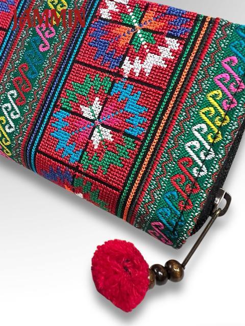 モン族刺繍財布 エスニック モン族 ヒッピー アジアン 刺繍 財布 < 女性ファッション  モン族刺繍財布 エスニック モン族 ヒッピー アジアン 刺繍 財布 < 女性ファッションの