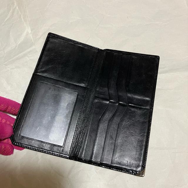 【ヴィンテージ】【LOEWE / ロエベ】 レザー / 長財布(小銭入れなし) 札入れ カード入れ < ブランド 【ヴィンテージ】【LOEWE / ロエベ】 レザー / 長財布(小銭入れなし) 札入れ カード入れ < ブランドの