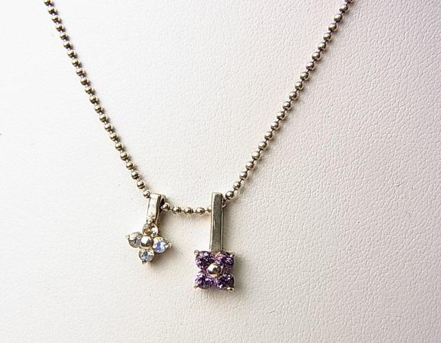 ★正規品 美品 Courreges クレージュ ネックレス カラーストーン × シルバー925 < ブランド ★正規品 美品 Courreges クレージュ ネックレス カラーストーン × シルバー925 < ブランドの