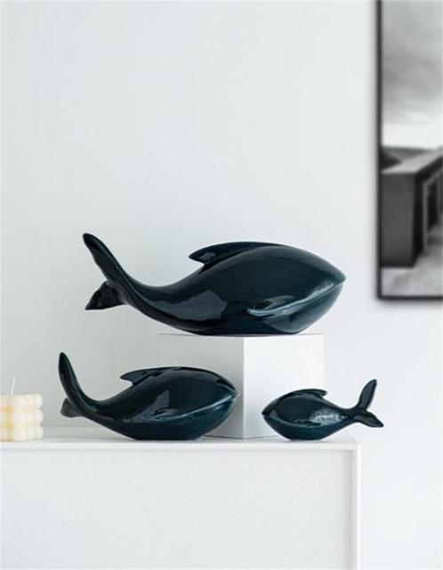 陶器製 手作り シロナガスクジラ Sサイズ 置物 リアル海洋生物デザイン オブジェ < インテリア/ライフ 陶器製 手作り シロナガスクジラ Sサイズ 置物 リアル海洋生物デザイン オブジェ < インテリア/ライフの