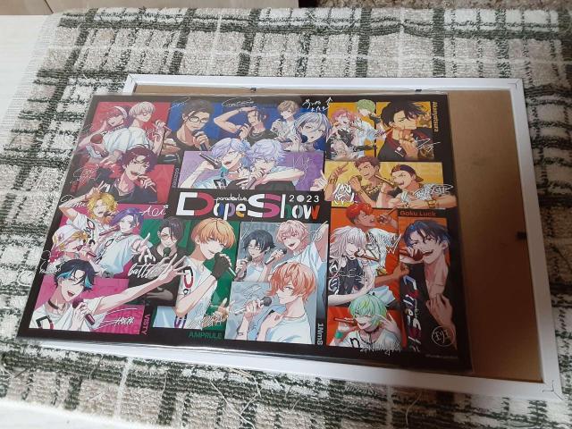 Paradox Live Dope Show 2023 �A�j���C�g����Z�b�g A4�L�����o�X�{�[�h  �� �A�j��/�R�~�b�N/�L�����N�^�[�� 