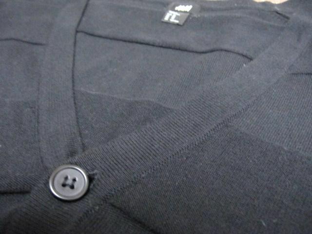 □H&M/エイチアンドエム デザイン カーディガン/ブラック・メンズ・XS < ブランド □H&M/エイチアンドエム デザイン カーディガン/ブラック・メンズ・XS < ブランドの