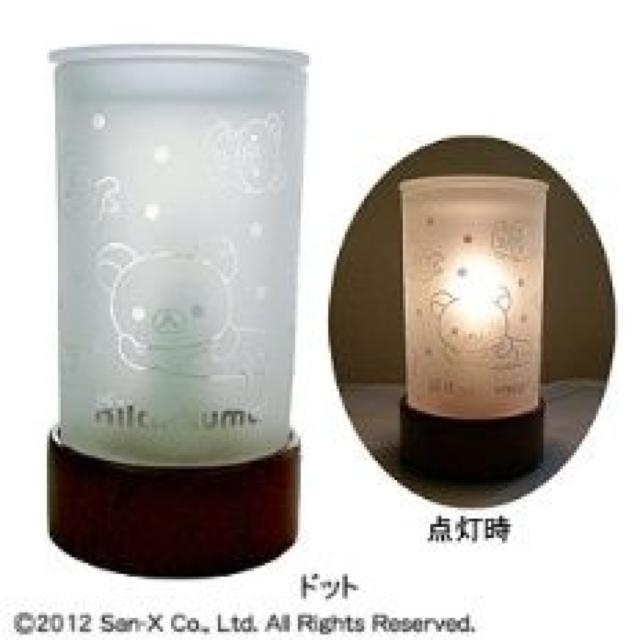 《New》癒し…リラックマ(ドット)★ガラス*アロマライト/インテリアランプ < アニメ/コミック/キャラクター 《New》癒し…リラックマ(ドット)★ガラス*アロマライト/インテリアランプ < アニメ/コミック/キャラクターの