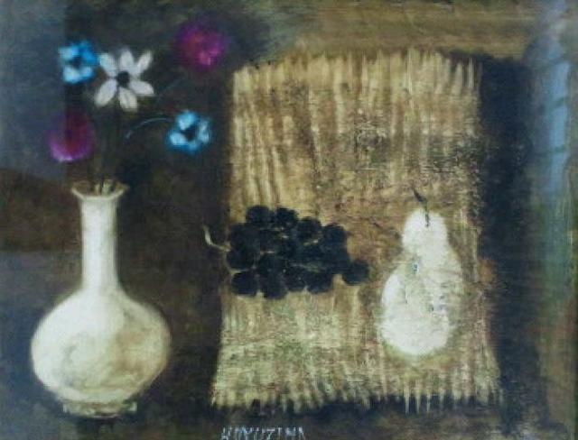 絵画 油彩 冬島大二郎『ぶどうの静物』真作保証 原画 < ホビー  絵画 油彩 冬島大二郎『ぶどうの静物』真作保証 原画 < ホビーの
