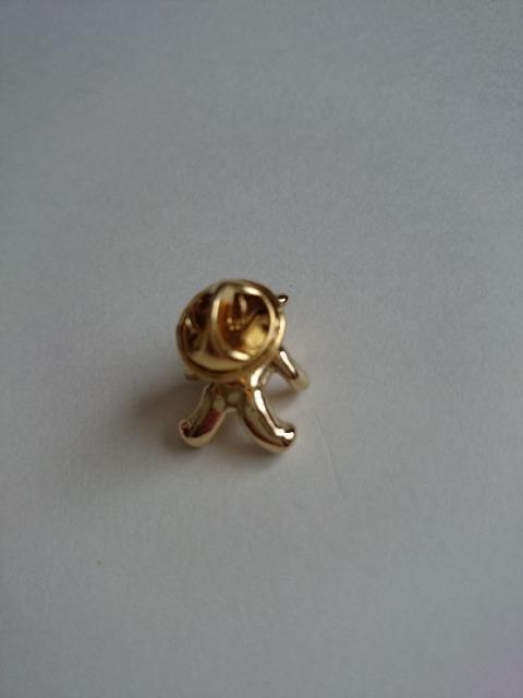 新品未使用☆アクセサリーピンバッジ★ゴールド×テディベア☆ピンズ★ブローチ☆ < 女性アクセサリー/時計  新品未使用☆アクセサリーピンバッジ★ゴールド×テディベア☆ピンズ★ブローチ☆ < 女性アクセサリー/時計の