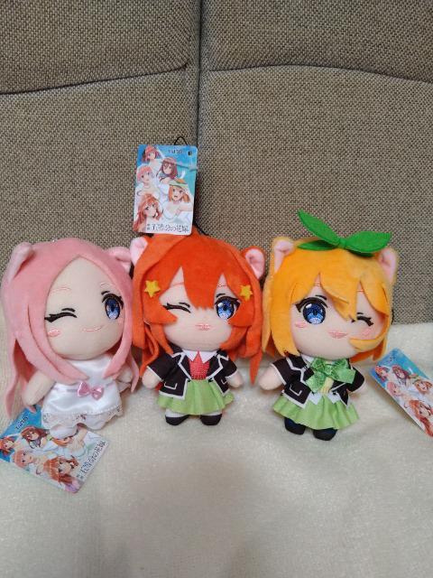 新品 GEO限定!五等分の花嫁 ぬいぐるみマスコットvol.2 全3種類セット! < アニメ/コミック/キャラクター 新品 GEO限定!五等分の花嫁 ぬいぐるみマスコットvol.2 全3種類セット! < アニメ/コミック/キャラクターの