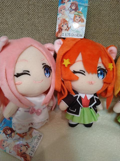 新品 GEO限定!五等分の花嫁 ぬいぐるみマスコットvol.2 全3種類セット! < アニメ/コミック/キャラクター 新品 GEO限定!五等分の花嫁 ぬいぐるみマスコットvol.2 全3種類セット! < アニメ/コミック/キャラクターの