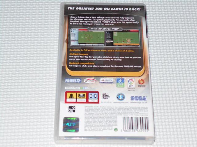 PSP★FOOTBALL MANAGER HANDHELD 2009 海外版 < ゲーム本体/ソフト  PSP★FOOTBALL MANAGER HANDHELD 2009 海外版 < ゲーム本体/ソフトの