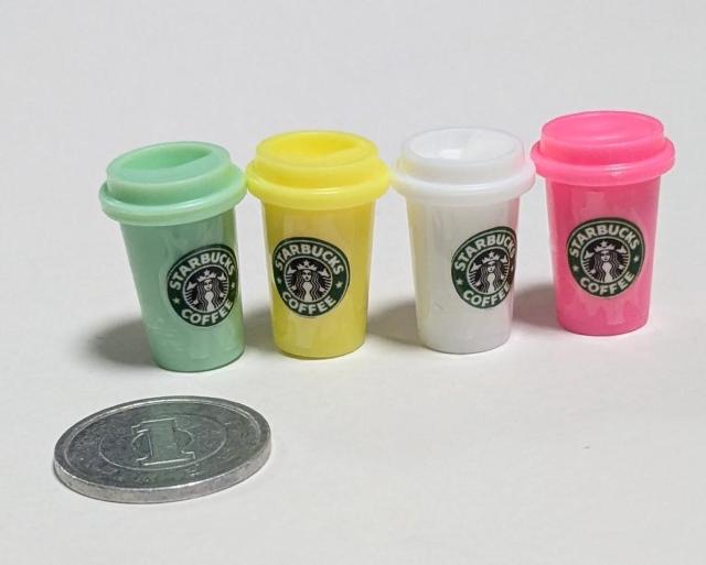 ミニチュア★スターバックス★カップコーヒー★カラフル4色★ドールハウスに★お得セット★ < おもちゃ  ミニチュア★スターバックス★カップコーヒー★カラフル4色★ドールハウスに★お得セット★  < おもちゃの