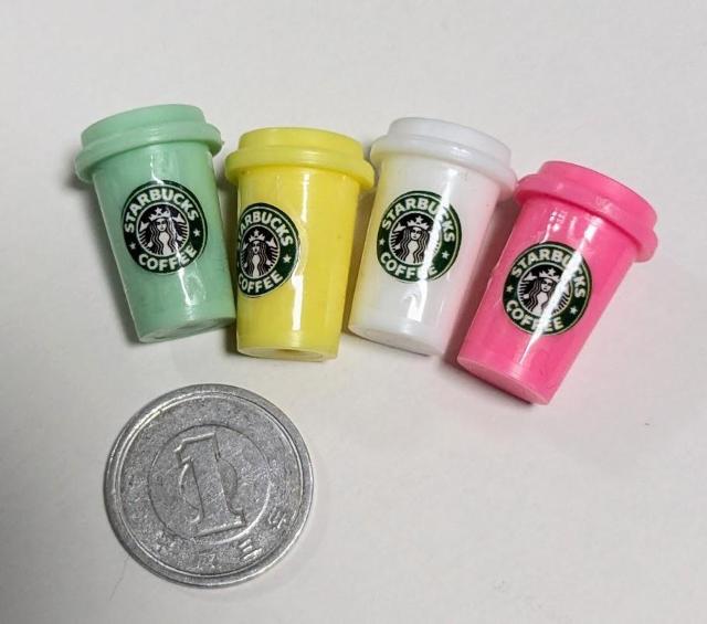 ミニチュア★スターバックス★カップコーヒー★カラフル4色★ドールハウスに★お得セット★ < おもちゃ  ミニチュア★スターバックス★カップコーヒー★カラフル4色★ドールハウスに★お得セット★ < おもちゃの