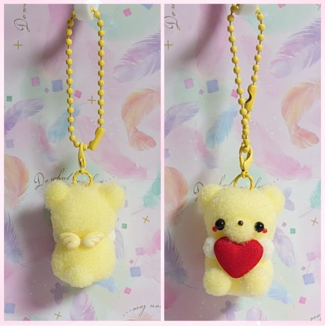 ハンドメイド♪ポンポンマスコット『ハート持ちくま天使』赤ハートA < ペット/手芸/園芸 ハンドメイド♪ポンポンマスコット『ハート持ちくま天使』赤ハートA < ペット/手芸/園芸の