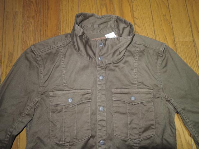 新品 LOUNGE LIZARD ラウンジリザード ミリタリー シャツ ジャケット 1S カーキ 定価24000円 < ブランド 新品 LOUNGE LIZARD ラウンジリザード ミリタリー シャツ ジャケット 1S カーキ 定価24000円 < ブランドの