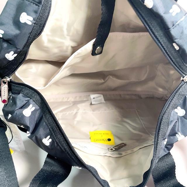 ★新品★LeSportsac レスポートサック  miffy ミッフィー ブラック 2WAYトートバッグ  3356 送料無料 < 女性ファッション  ★新品★LeSportsac レスポートサック  miffy ミッフィー ブラック 2WAYトートバッグ  3356 送料無料 < 女性ファッションの
