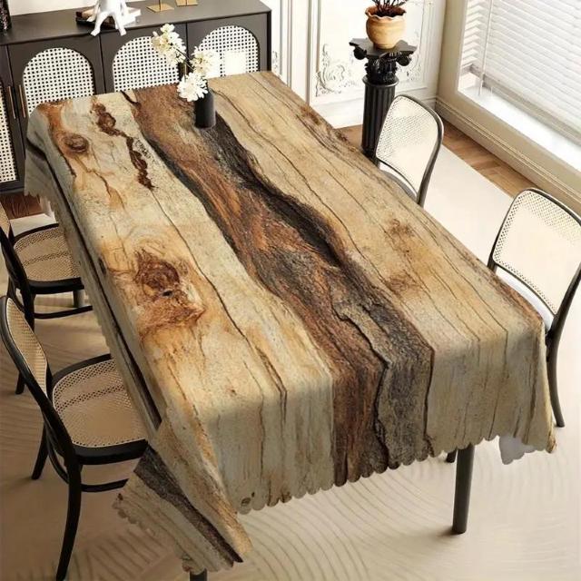 爆ヤス価格1190円★ラスティックファームハウス木目テーブルクロス 幾何学模様 耐久性ポリエステル生地 長方形 90×140cm < インテリア/ライフ 爆ヤス価格1190円★ラスティックファームハウス木目テーブルクロス 幾何学模様 耐久性ポリエステル生地 長方形 90×140cm < インテリア/ライフの