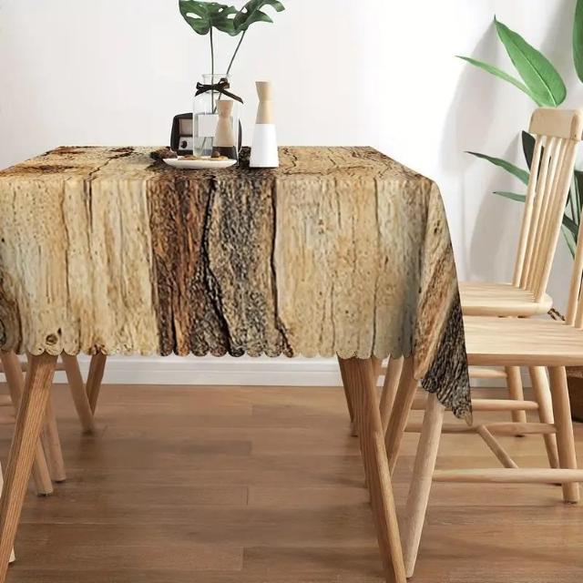 爆ヤス価格1190円★ラスティックファームハウス木目テーブルクロス 幾何学模様 耐久性ポリエステル生地 長方形 90×140cm < インテリア/ライフ 爆ヤス価格1190円★ラスティックファームハウス木目テーブルクロス 幾何学模様 耐久性ポリエステル生地 長方形 90×140cm < インテリア/ライフの