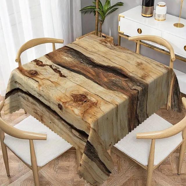 爆ヤス価格1190円★ラスティックファームハウス木目テーブルクロス 幾何学模様 耐久性ポリエステル生地 長方形 90×140cm < インテリア/ライフ 爆ヤス価格1190円★ラスティックファームハウス木目テーブルクロス 幾何学模様 耐久性ポリエステル生地 長方形 90×140cm < インテリア/ライフの