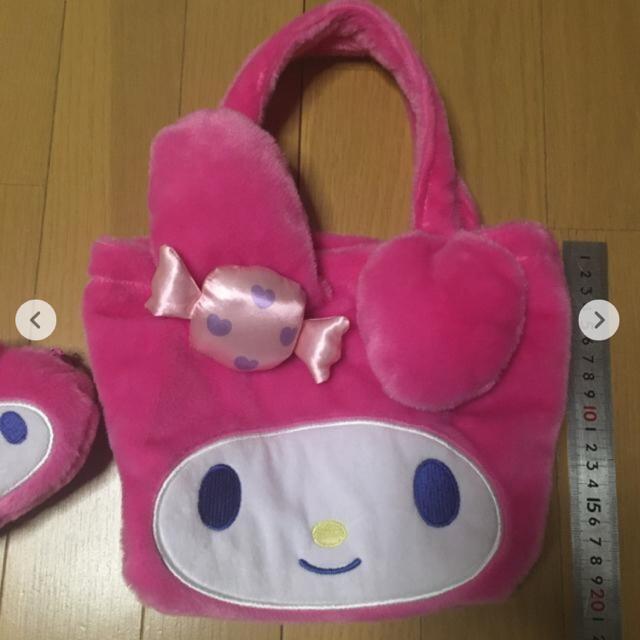サンリオ マイメロディー  マイメロ ふわふわバッグ ポーチ お財布 小銭入れ < アニメ/コミック/キャラクター  サンリオ マイメロディー  マイメロ ふわふわバッグ ポーチ お財布 小銭入れ < アニメ/コミック/キャラクターの