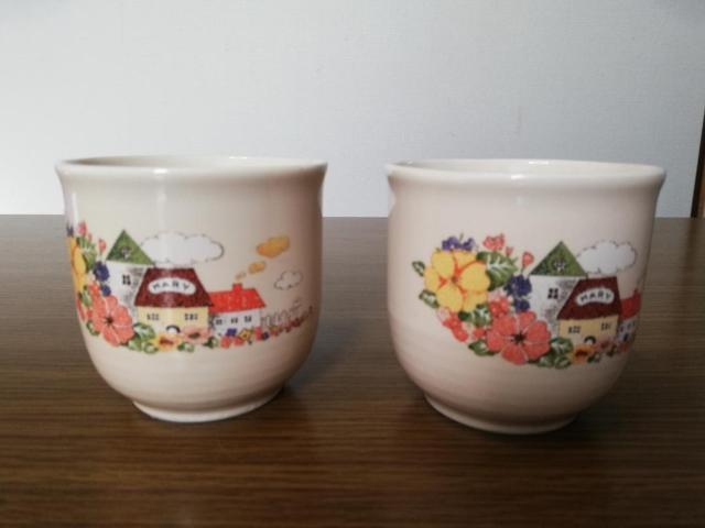 MARY 陶器 湯呑み 2客セット < インテリア/ライフ MARY 陶器 湯呑み 2客セット < インテリア/ライフの