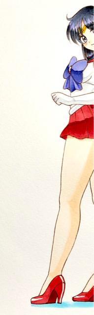 自作イラスト/B5/セーラーマーズ/パンチラ/全身姿/※修正あと有り < アニメ/コミック/キャラクター 自作イラスト/B5/セーラーマーズ/パンチラ/全身姿/※修正あと有り < アニメ/コミック/キャラクターの