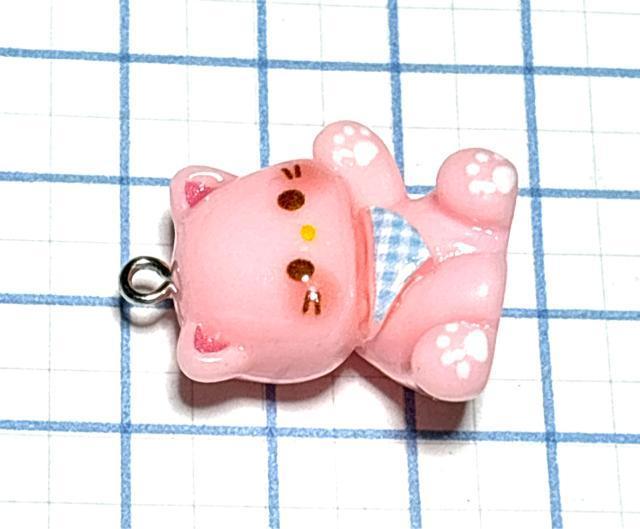 1242 ピンク色 3D 立体 手を上げてる猫にゃん 1個 樹脂パーツ アクセサリーチャーム ねこネコ < ペット/手芸/園芸 1242 ピンク色 3D 立体 手を上げてる猫にゃん 1個 樹脂パーツ アクセサリーチャーム ねこネコ < ペット/手芸/園芸の