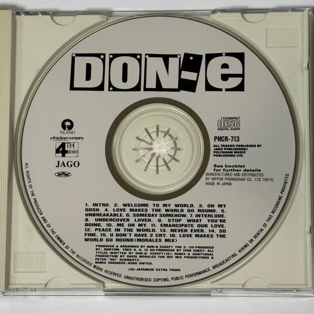 DON-E / Unbreakable �� CD/DVD/�r�f�I�� 