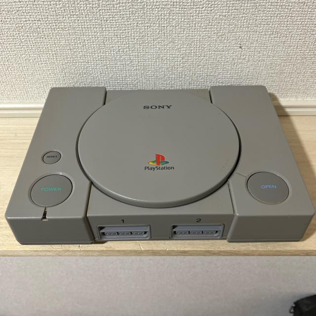 プレイステーション初代 PS1+メモリーカード2枚 SONY SCPH-5500 < ゲーム本体/ソフト プレイステーション初代 PS1+メモリーカード2枚 SONY SCPH-5500 < ゲーム本体/ソフトの