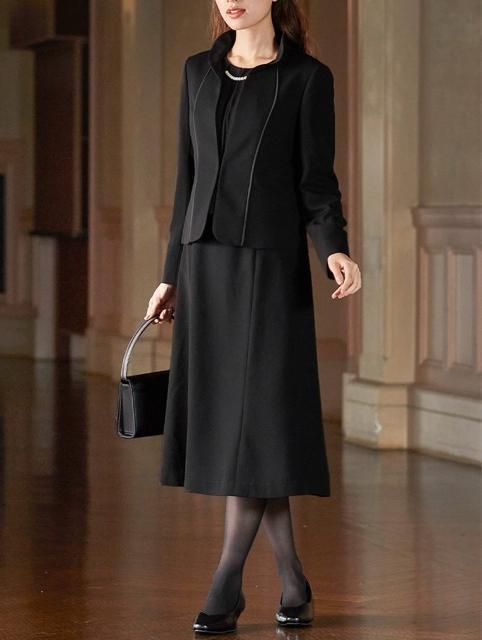 新品☆3L喪服礼服ワンピーススーツ立襟デザイン25,190円を☆R231 < 女性ファッション 新品☆3L喪服礼服ワンピーススーツ立襟デザイン25,190円を☆R231 < 女性ファッションの