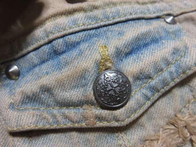 【MIDAS】《New》ヴィンテージ風*ハードダメージ★デニムベスト/ノースリーブGジャン < ブランド  【MIDAS】《New》ヴィンテージ風*ハードダメージ★デニムベスト/ノースリーブGジャン < ブランドの