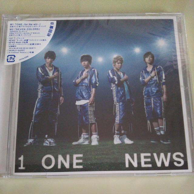 NEWS◇ONE-for the win- 初回盤B CD◇中古美品 < タレントグッズ  NEWS◇ONE-for the win- 初回盤B CD◇中古美品  < タレントグッズの