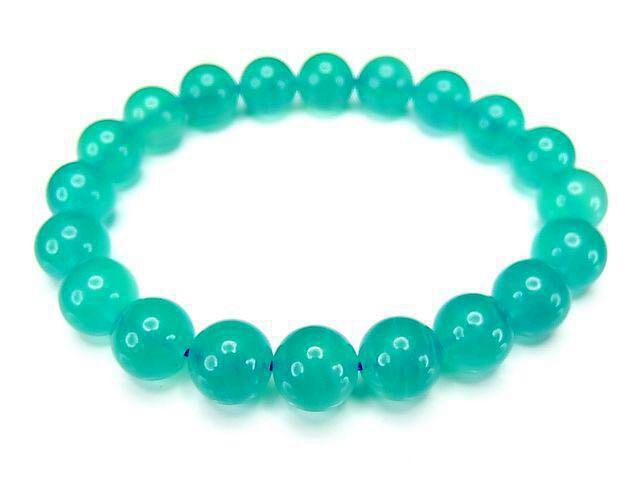 逸品湖の色アマゾナイトブレスレット10.5mmアイス種天然石 < 女性アクセサリー/時計  逸品湖の色アマゾナイトブレスレット10.5mmアイス種天然石  < 女性アクセサリー/時計の
