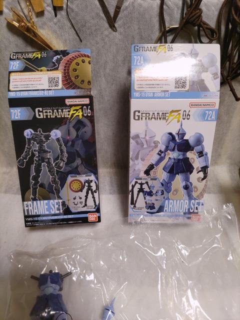 ※全高約11センチのモビルスーツガンダム「GFRAME FA 06」セット < ホビー  ※全高約11センチのモビルスーツガンダム「GFRAME FA 06」セット < ホビーの