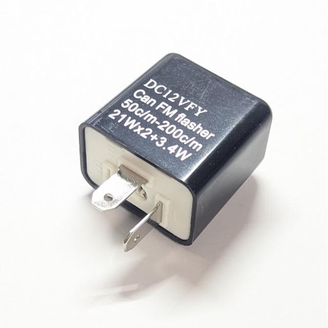 バイク用ウインカーリレー 2ピン 速度調節付 LEDハイフラ防止 EDウインカーリレー Icウインカーリレー < 自動車/バイク バイク用ウインカーリレー 2ピン 速度調節付 LEDハイフラ防止 EDウインカーリレー Icウインカーリレー < 自動車/バイク