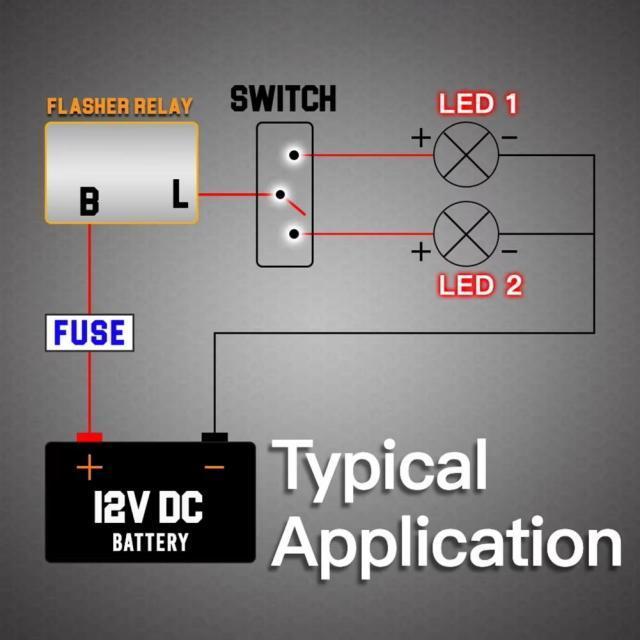 バイク用ウインカーリレー 2ピン 速度調節付 LEDハイフラ防止 EDウインカーリレー Icウインカーリレー < 自動車/バイク バイク用ウインカーリレー 2ピン 速度調節付 LEDハイフラ防止 EDウインカーリレー Icウインカーリレー < 自動車/バイク