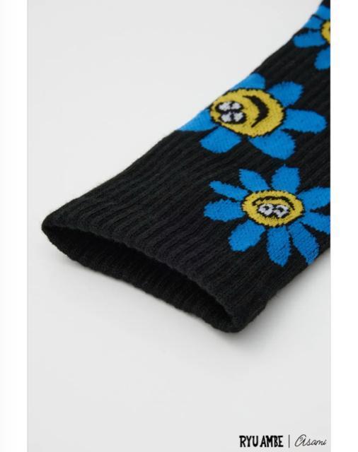 ロデオクラウンズ★ Ryu Ambe ソックス(黒) < ブランド ロデオクラウンズ★ Ryu Ambe ソックス(黒) < ブランドの